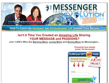 Tablet Screenshot of messengerrevolution.com